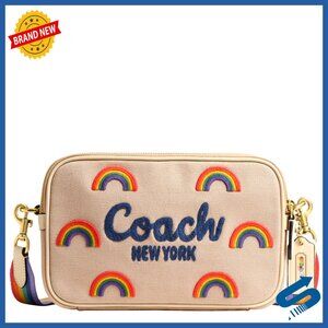 Canvas Camera Bag with Detachable Strap, Crossbody or Shoulder Wear